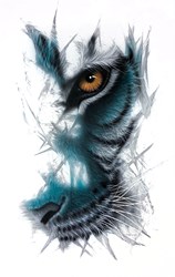 Amber Warning by Colin Banks - Original sized 19x29 inches. Available from Whitewall Galleries